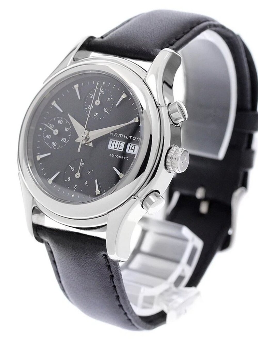 Hamilton Linwood H18516731 Chronograph Dial Automatic Men's Watch_955355